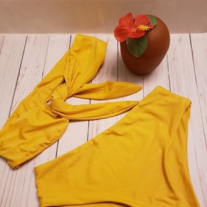 Womens Yellow Bikini